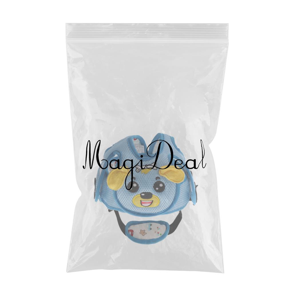 Baby Infant Toddlers Protection Cap Shatter-Resistant Head Cap Bue dog