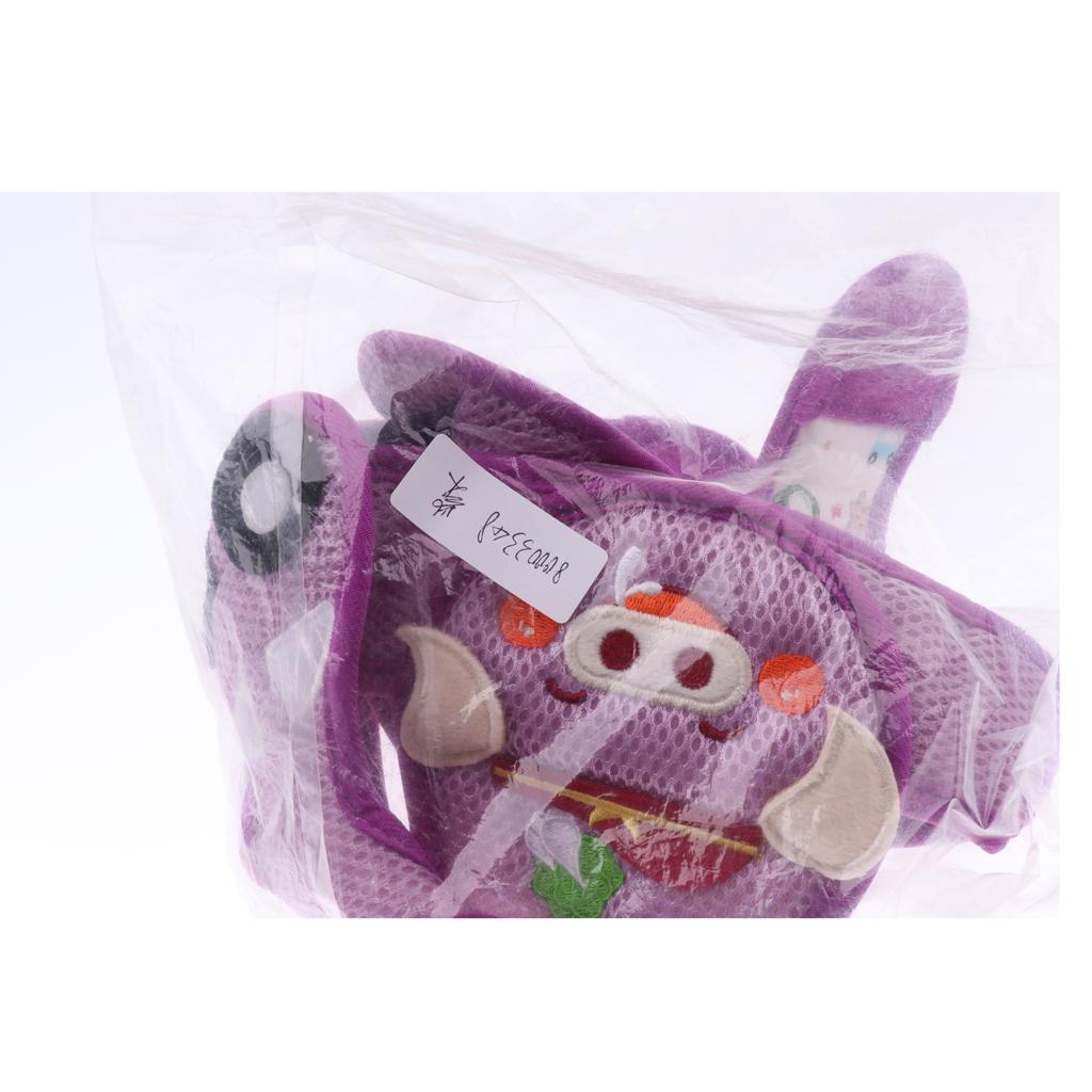 Baby Infant Toddlers Protection Cap Shatter-Resistant Head Cap Purple pig