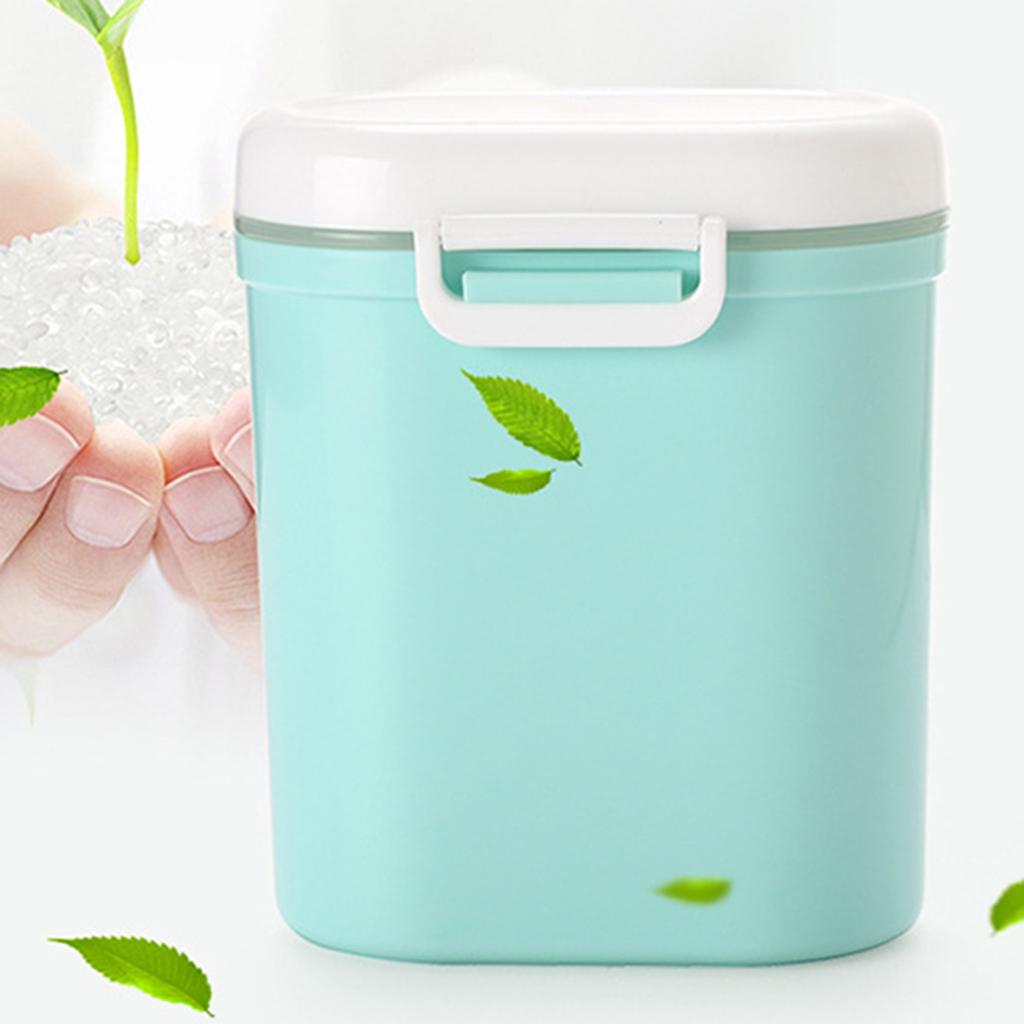 Baby Milk Powder Container Formula Food Storage Dispenser Sealed Green Large