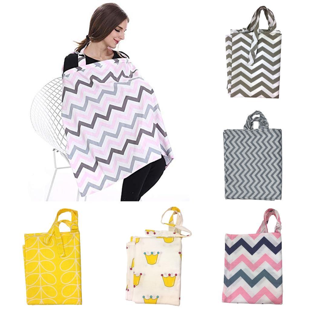 Premium Cotton Nursing Cover For Breastfeeding Infants Multi