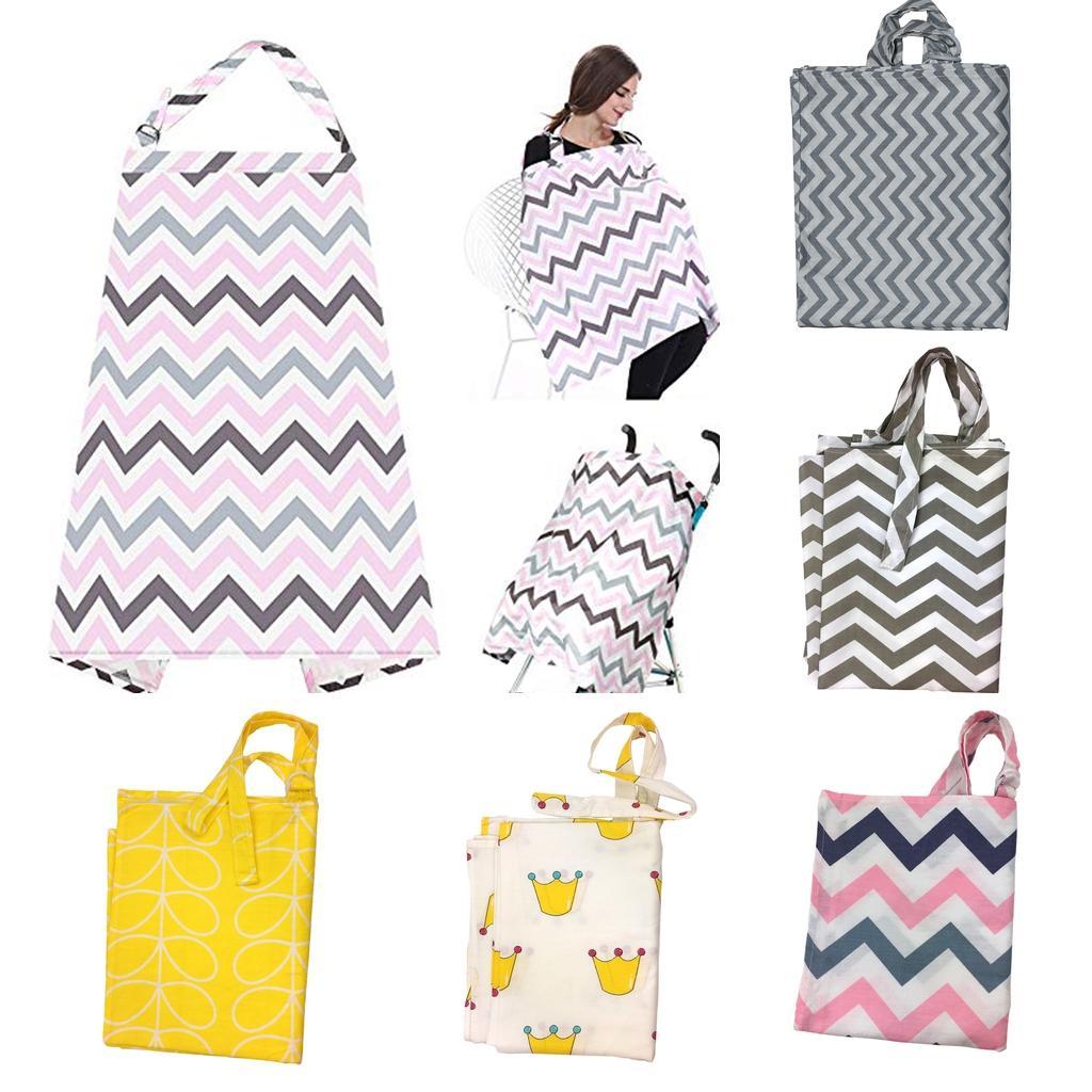 Premium Cotton Nursing Cover For Breastfeeding Infants Multi