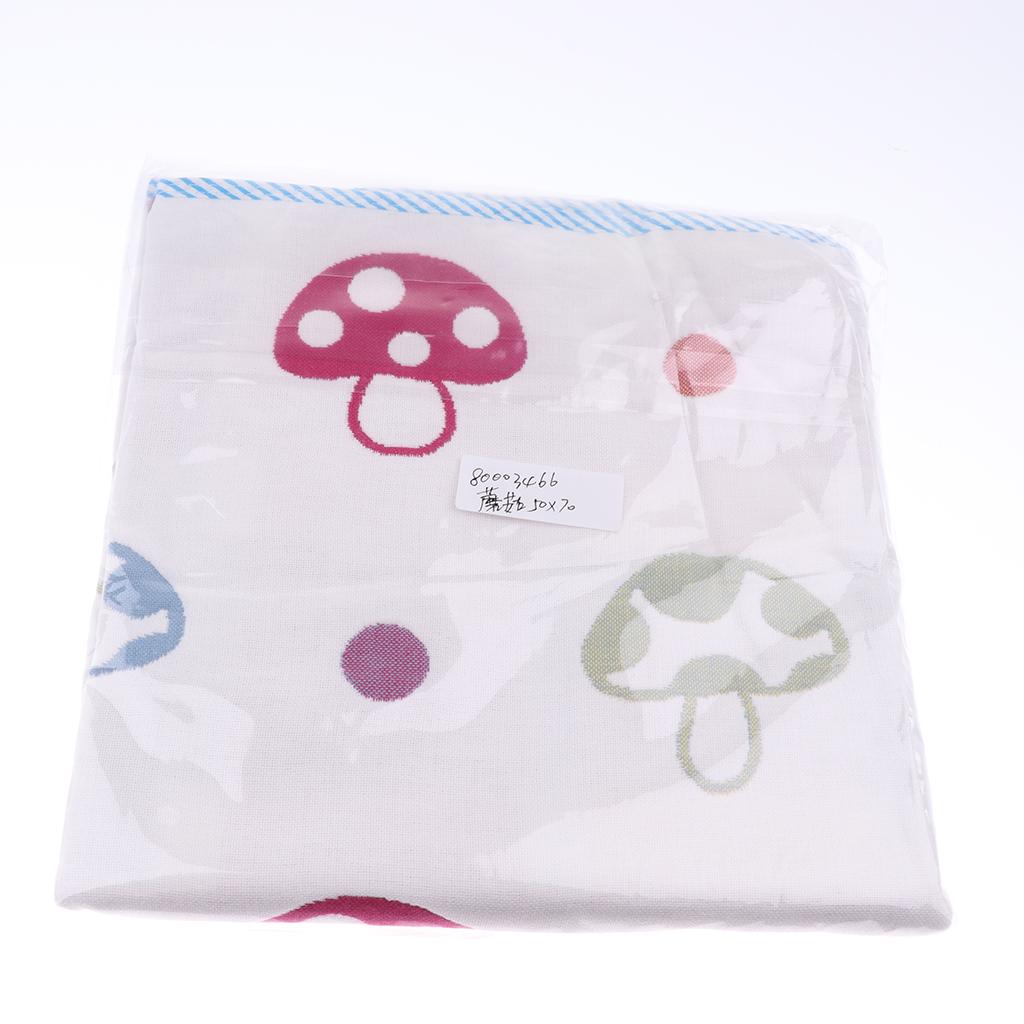 Baby Waterproof Cotton Urine Mat Nappy Bed Changing Diaper Pad 50x70cm Mushroom