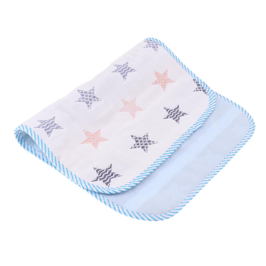 Baby Waterproof Cotton Urine Mat Nappy Bed Changing Diaper Pad 30x45cm Star