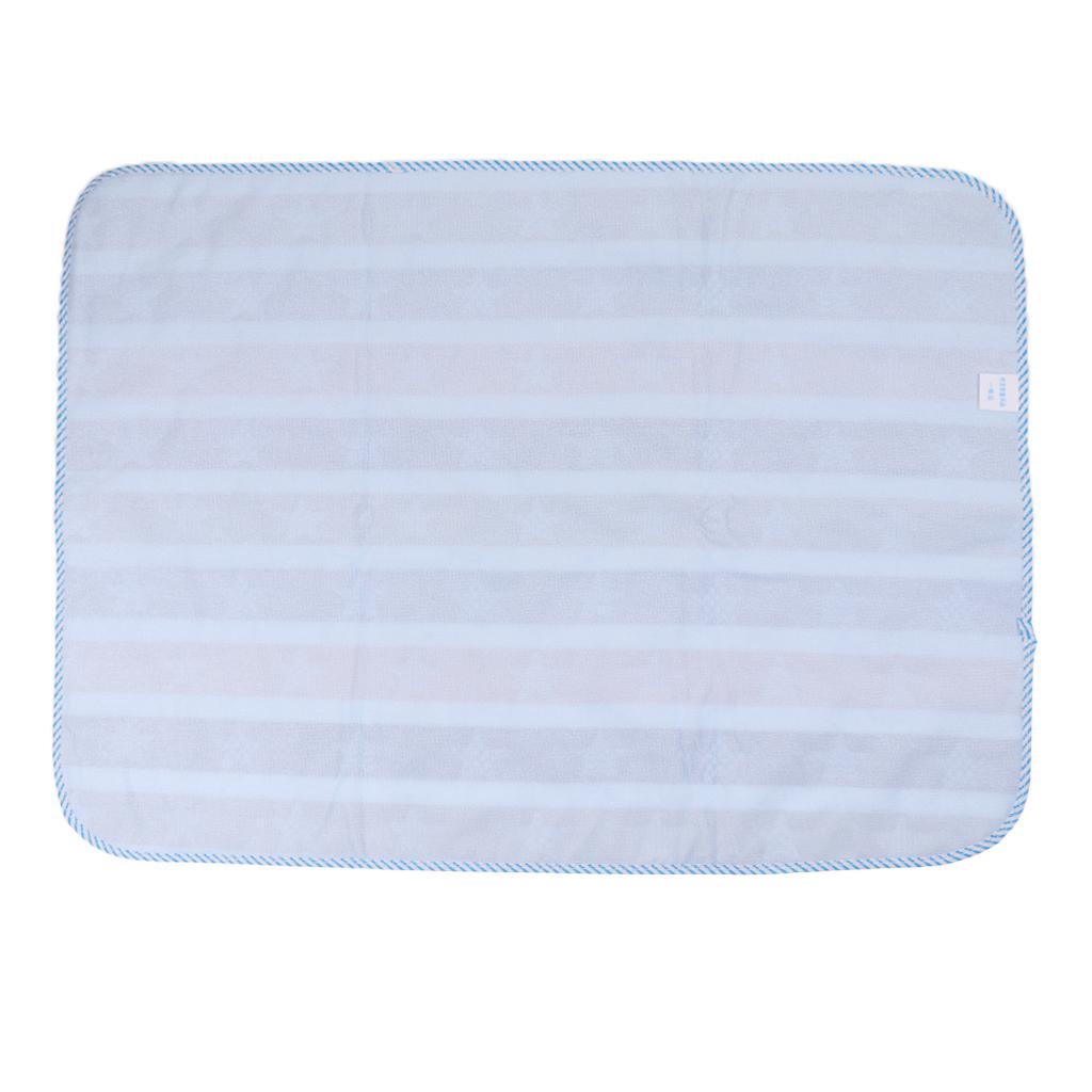 Baby Waterproof Cotton Urine Mat Nappy Bed Changing Diaper Pad 50x70cm Star