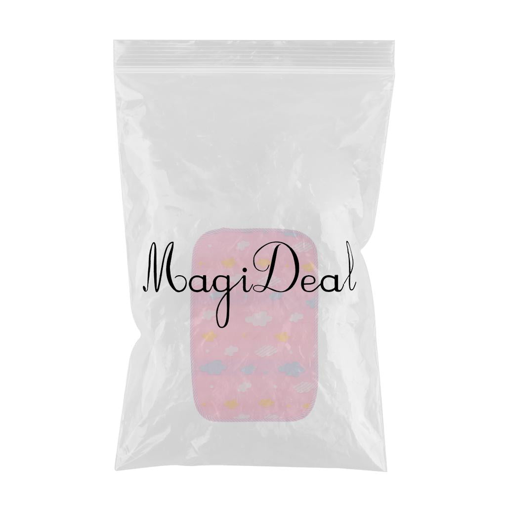 Baby Six-Layer Gauze Padding Mattress Changing Diaper Pad  Pink cloud  30x45cm