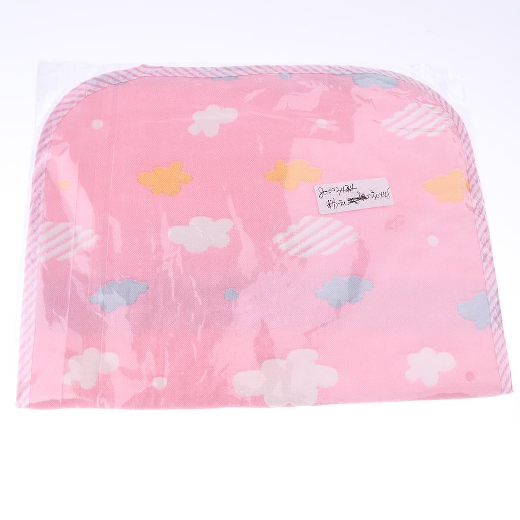 Baby Six-Layer Gauze Padding Mattress Changing Diaper Pad  Pink cloud  30x45cm