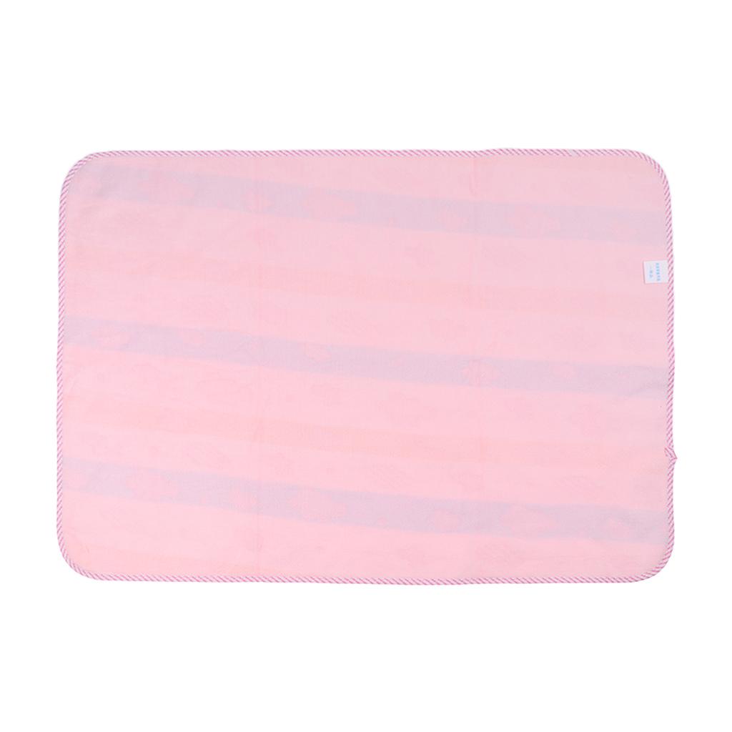 Baby Six-Layer Gauze Padding Mattress Changing Diaper Pad  Pink cloud  50x70cm