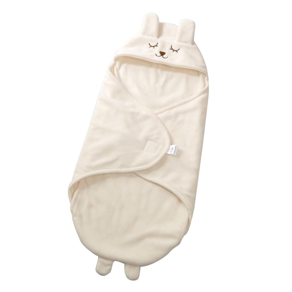 Newborn Swaddle Swaddling Baby Snuggle Wrap Blanket Bedding Soft Feel Yellow