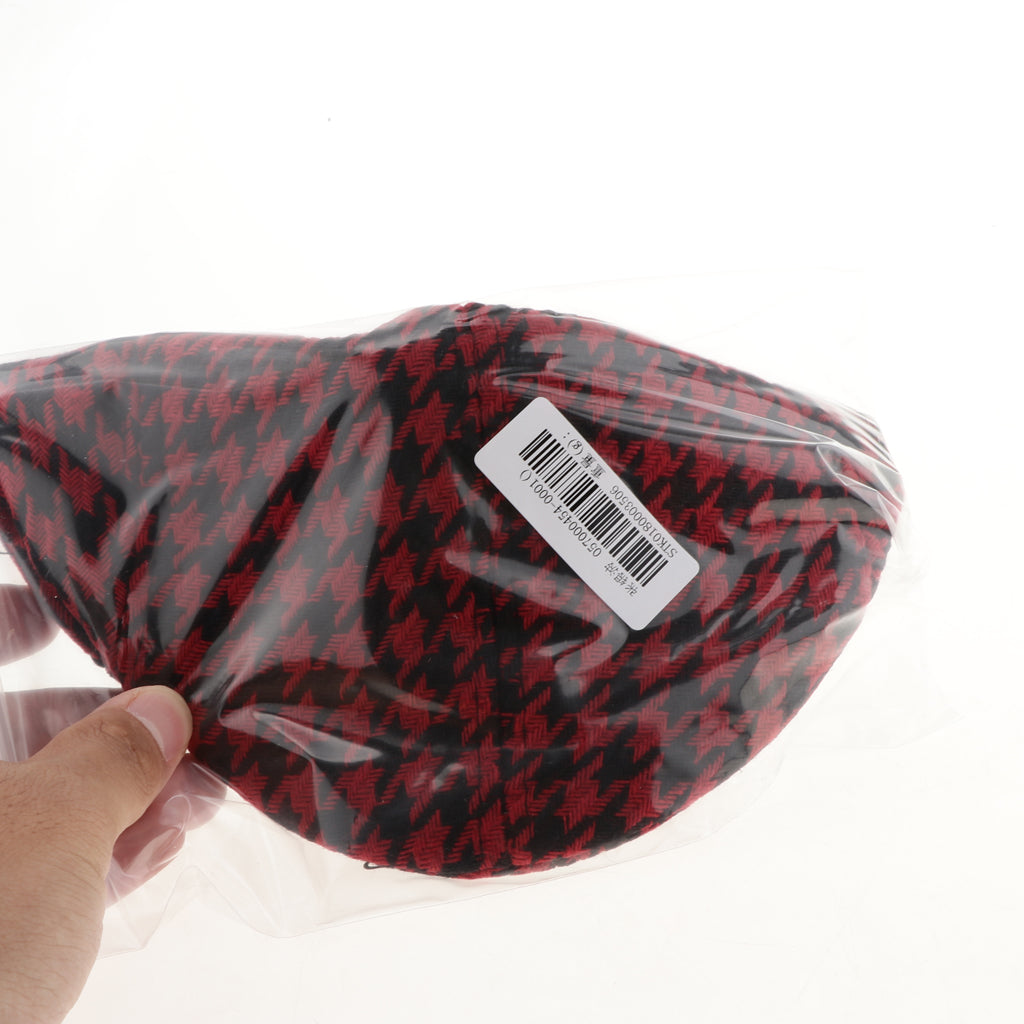 Baby Kids Cotton Flat Cap Ivy Gatsby Newsboy Hat Red