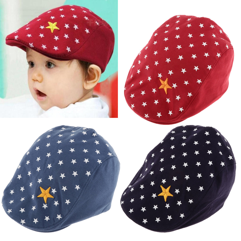 Toddler  Kids Baby Boys Girls Baseball Casquette Beret Cap Hat Blue