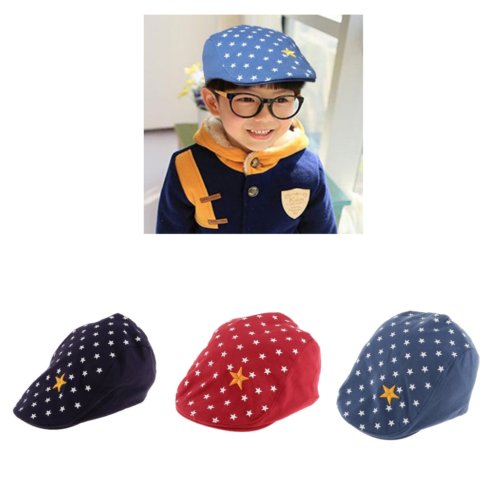 Toddler  Kids Baby Boys Girls Baseball Casquette Beret Cap Hat Blue