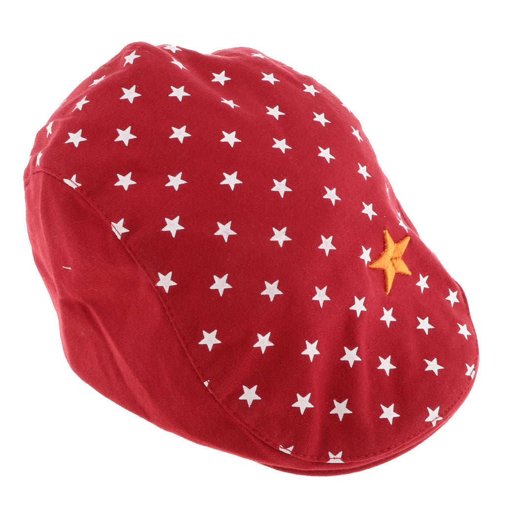 Toddler  Kids Baby Boys Girls Baseball Casquette Beret Cap Hat Red