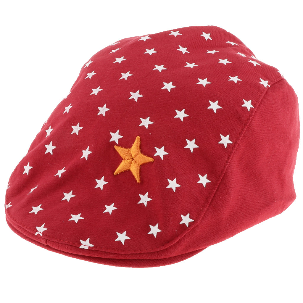 Toddler  Kids Baby Boys Girls Baseball Casquette Beret Cap Hat Red