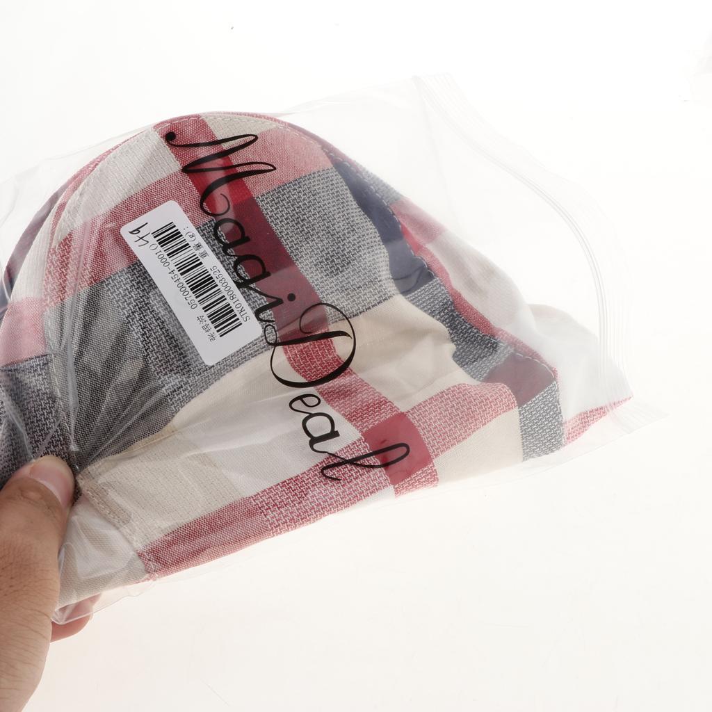 Children's Beret Retro Plaid Hat for Baby Children's Cap Red plaid