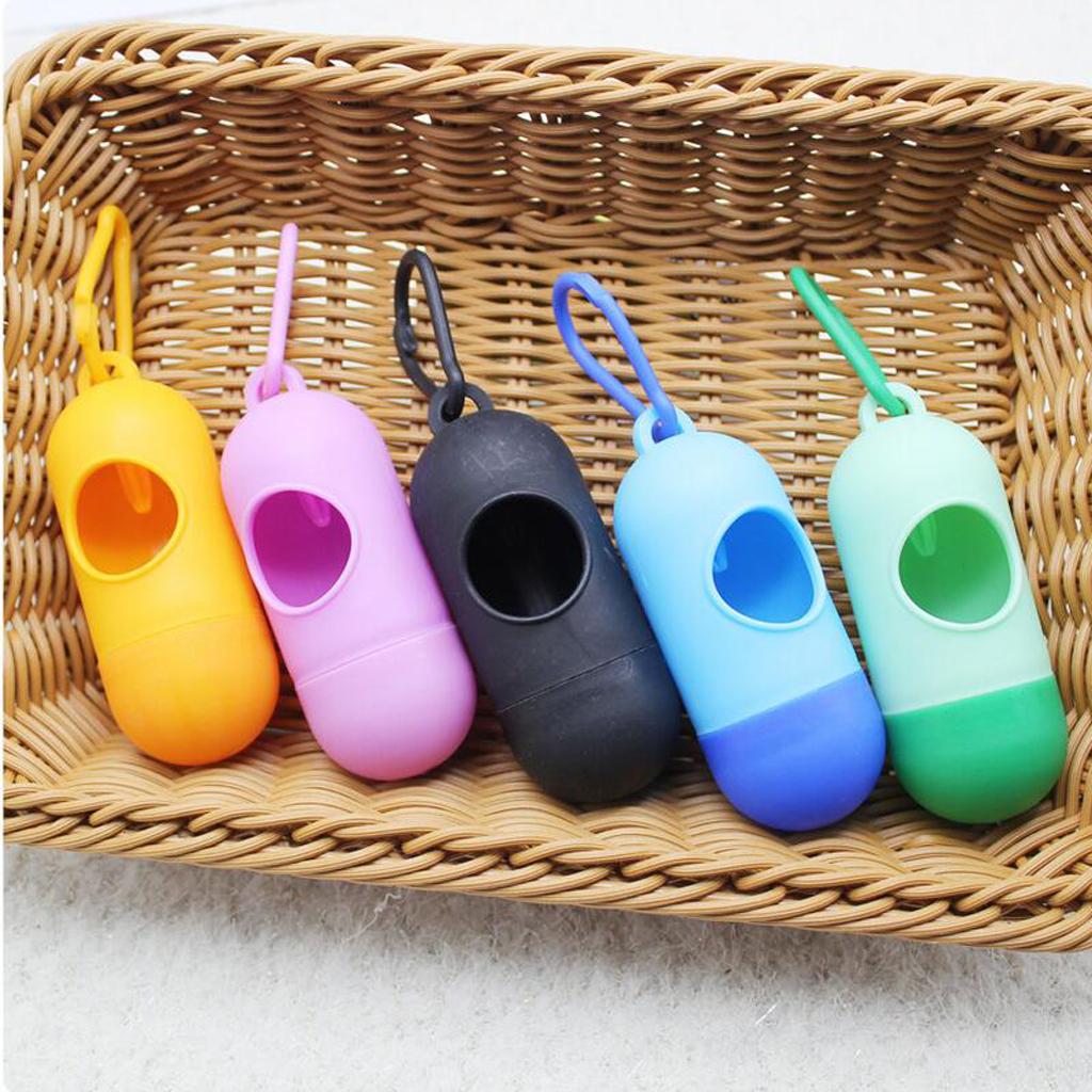 Portable Baby Diaper Nappy Discarded Bag Box Dispenser Holder Orange