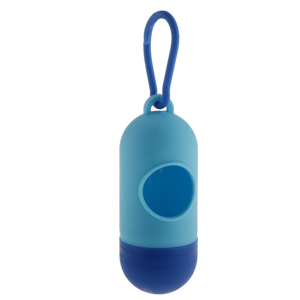 Portable Baby Diaper Nappy Discarded Bag Box Dispenser Holder Blue