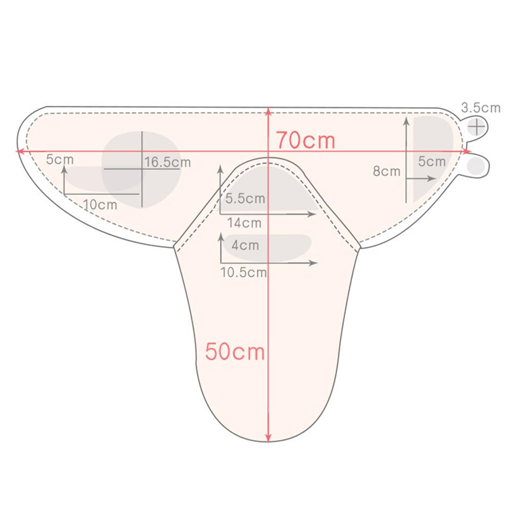Baby Infant Swaddle Wrap Blanket Sleeping Bag Flamingo (0-3M)