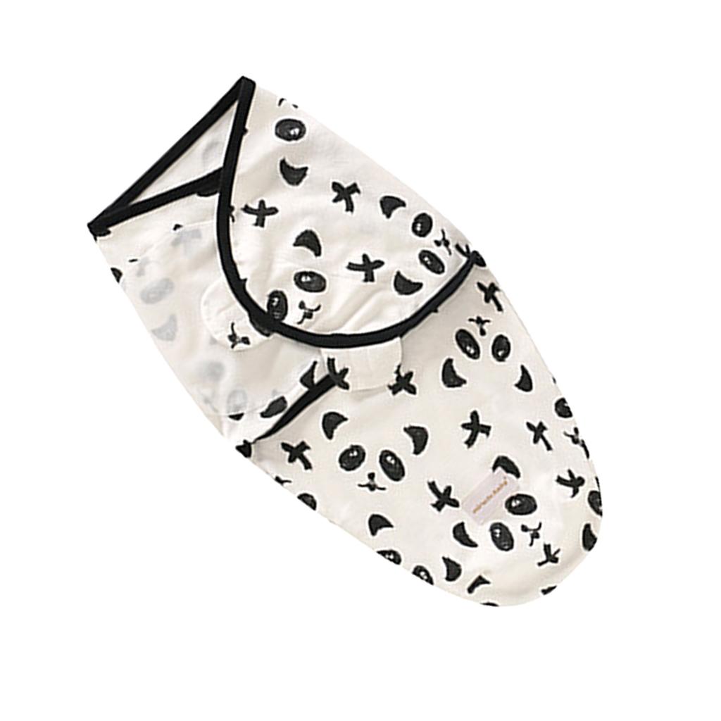 Baby Infant Swaddle Wrap Blanket Sleeping Bag Panda (0-6M)