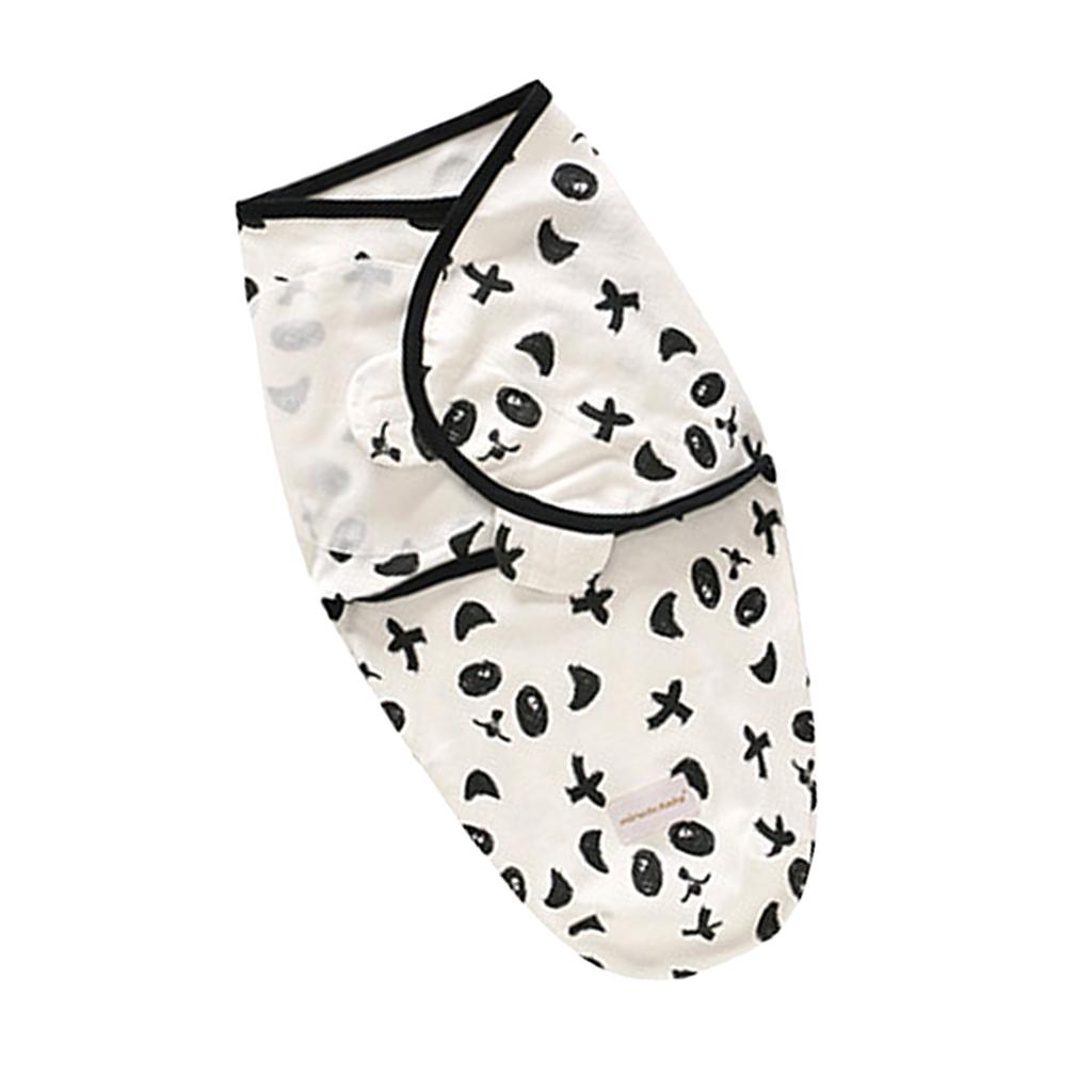 Baby Infant Swaddle Wrap Blanket Sleeping Bag Panda (0-6M)
