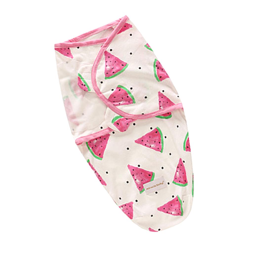 Baby Infant Swaddle Wrap Blanket Sleeping Bag Watermelon (0-3M)