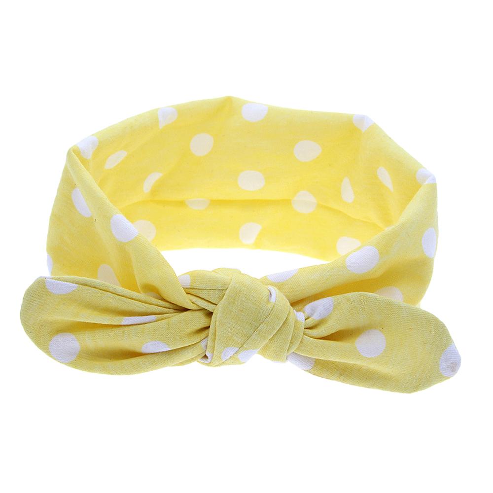 Cute Rabbit Ears Headband Baby Infant Children's HeadBand Yellow