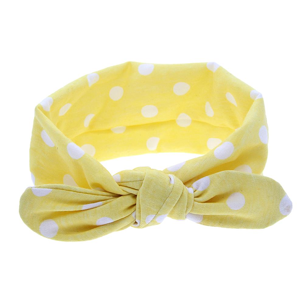 Cute Rabbit Ears Headband Baby Infant Children's HeadBand Yellow