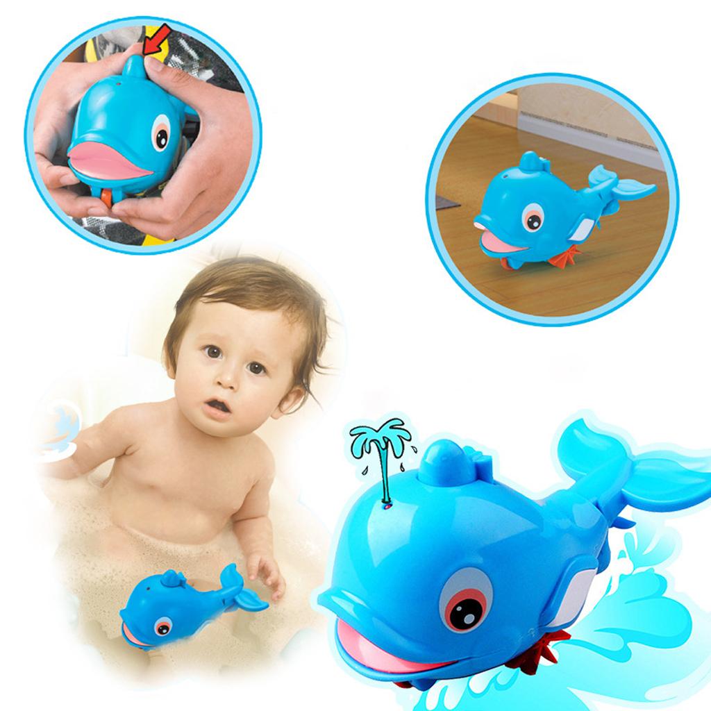 Baby Wind Up Swimming Penguin Bath Toy