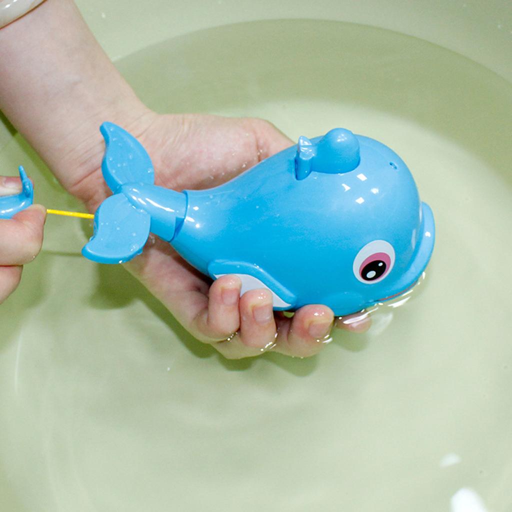 Baby Wind Up Swimming Penguin Bath Toy