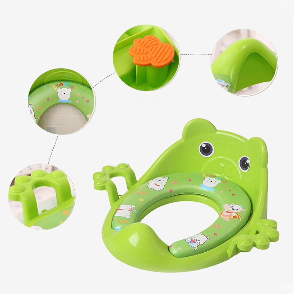 Children's toilet seat Green