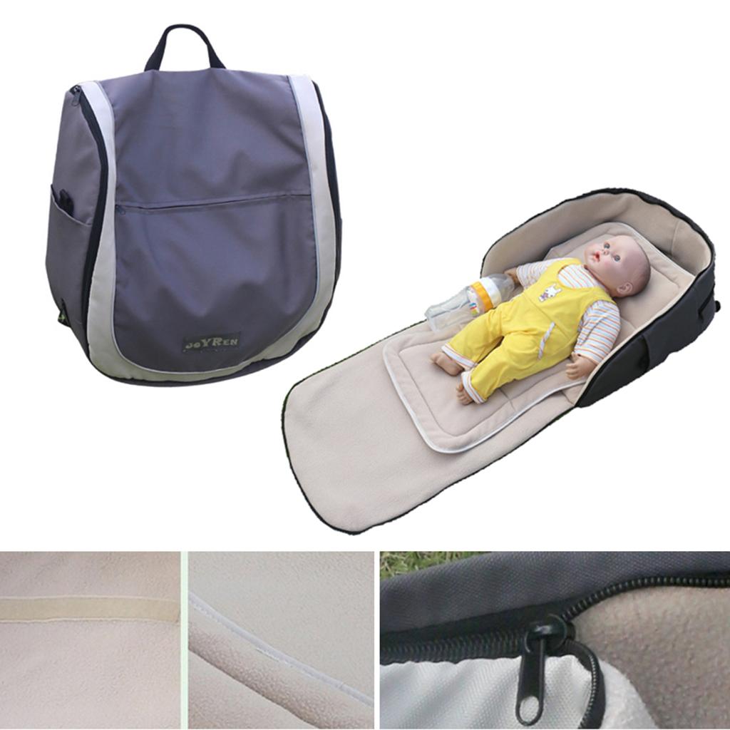 Portable Baby Crib Bassinet Folding Travel Nursery Infant Cradle Bed Foldable