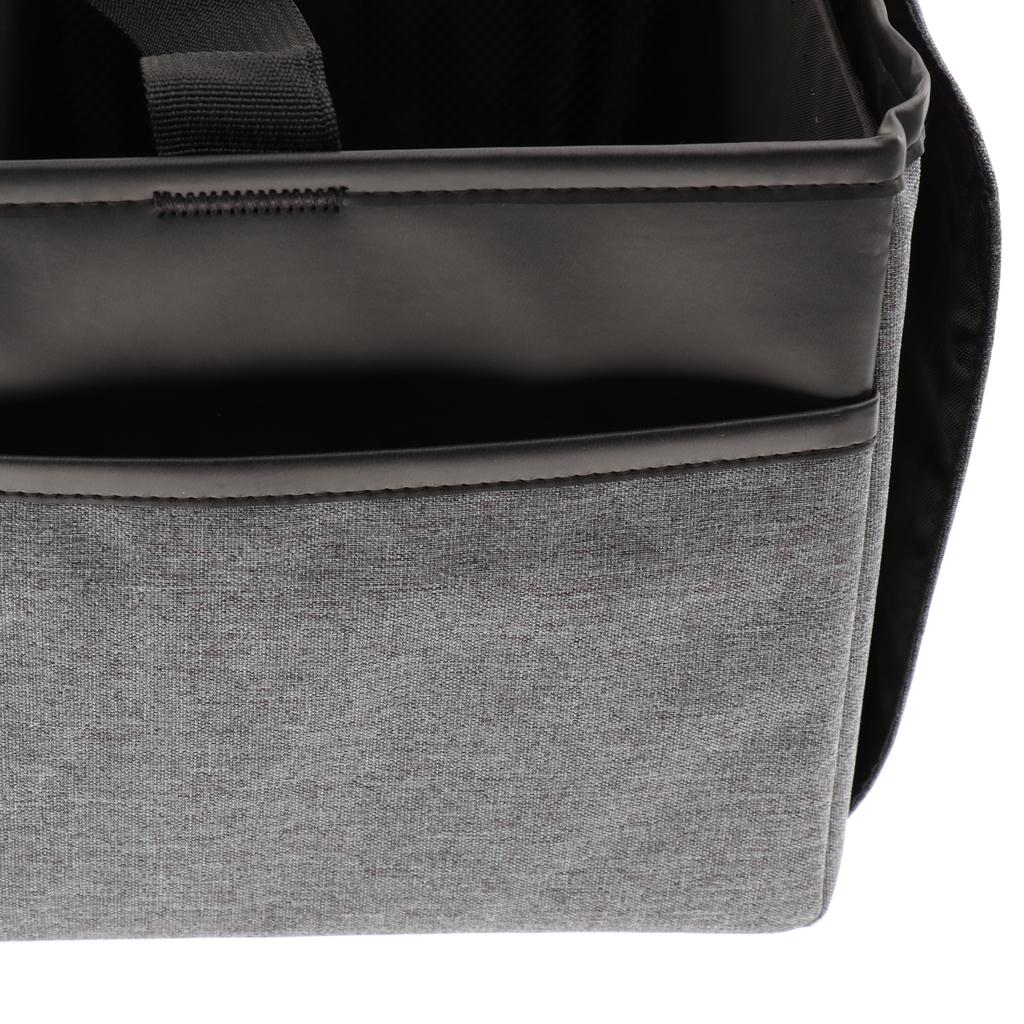 Baby Diaper Wipes Bag Caddy Nursery Storage Bin Infant Nappy Organizer  Black
