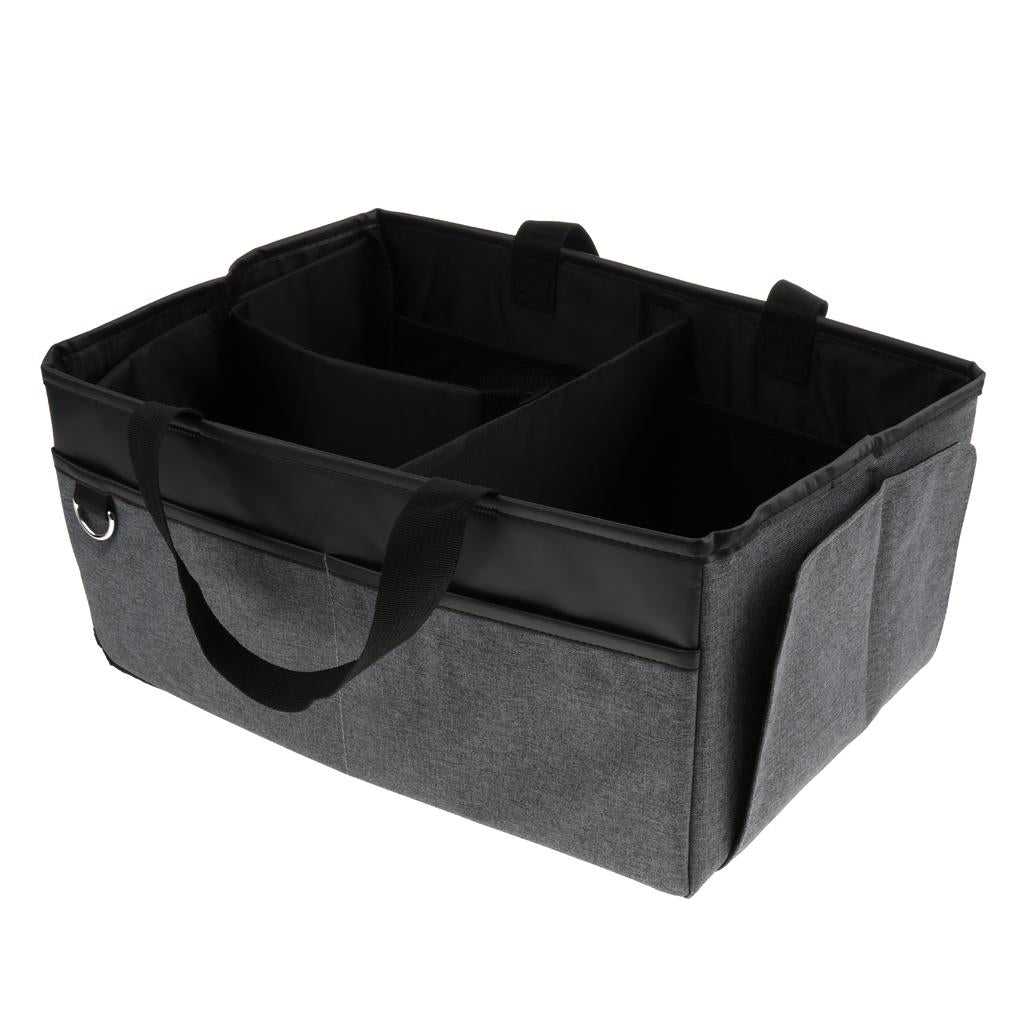 Baby Diaper Wipes Bag Caddy Nursery Storage Bin Infant Nappy Organizer  Black
