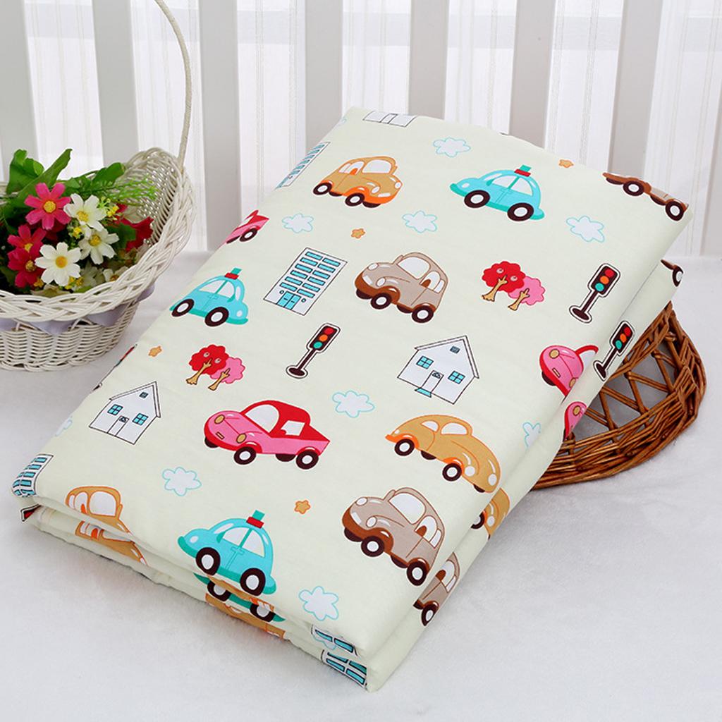 Infant Baby Cotton Waterproof Urine Mat Nappy Cover Changing Pad Car