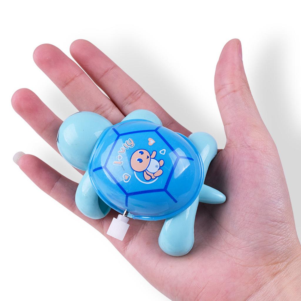 Baby Cartoon Clockwork Wind Up Toys Children Running Plastic Gift Tortoise