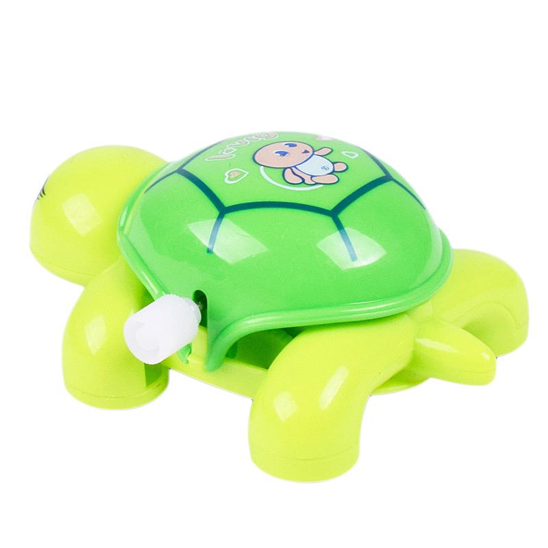 Baby Cartoon Clockwork Wind Up Toys Children Running Plastic Gift Tortoise