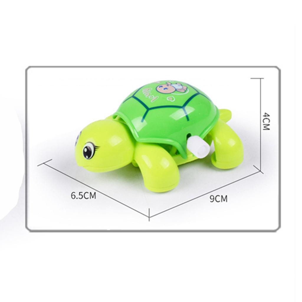 Baby Cartoon Clockwork Wind Up Toys Children Running Plastic Gift Tortoise