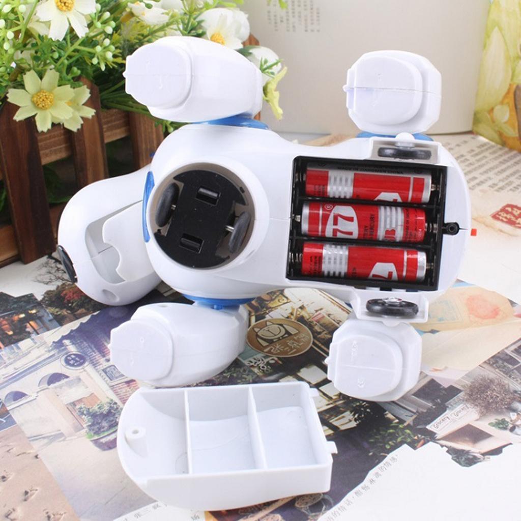 Smart Robot Dog Toy Bump and Go Electronic Pet Puppy Dances with Music Kids