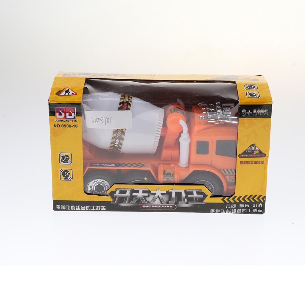 1:24 Scale Electrical Construction Car Vehicle Kids Toy Agitator Truck