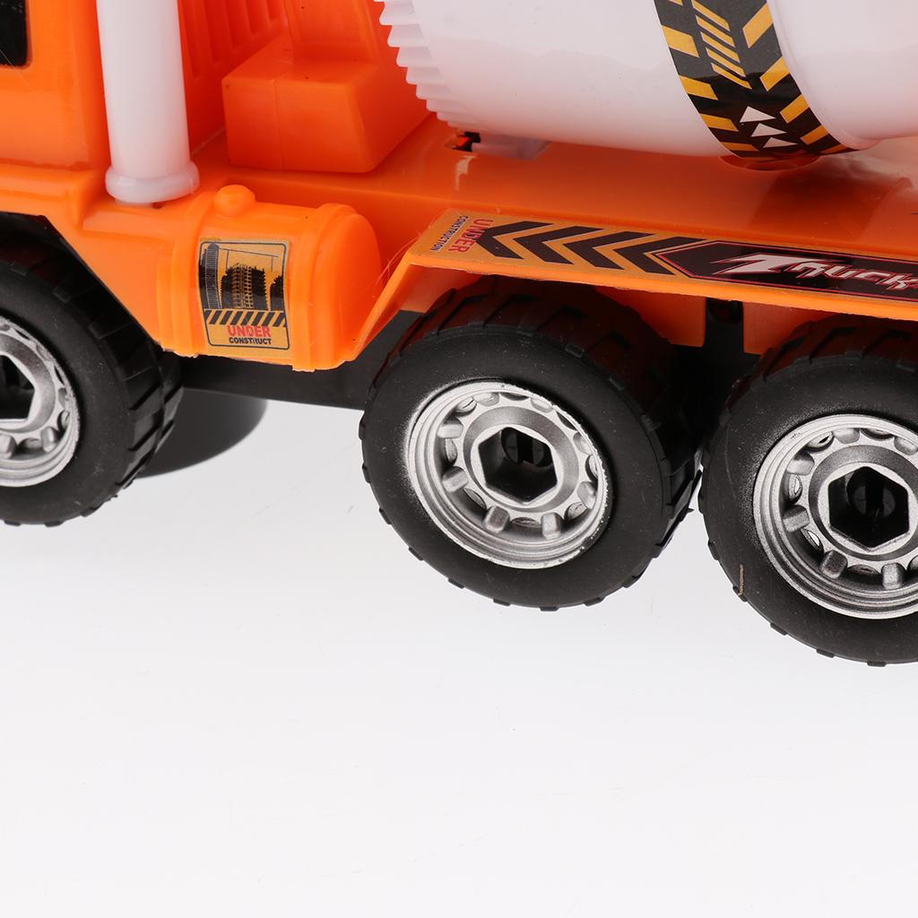 1:24 Scale Electrical Construction Car Vehicle Kids Toy Agitator Truck