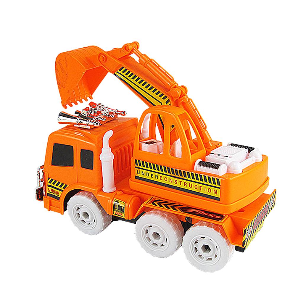 1:24 Scale Electrical Construction Car Vehicle Kids Toy Engineering Truck