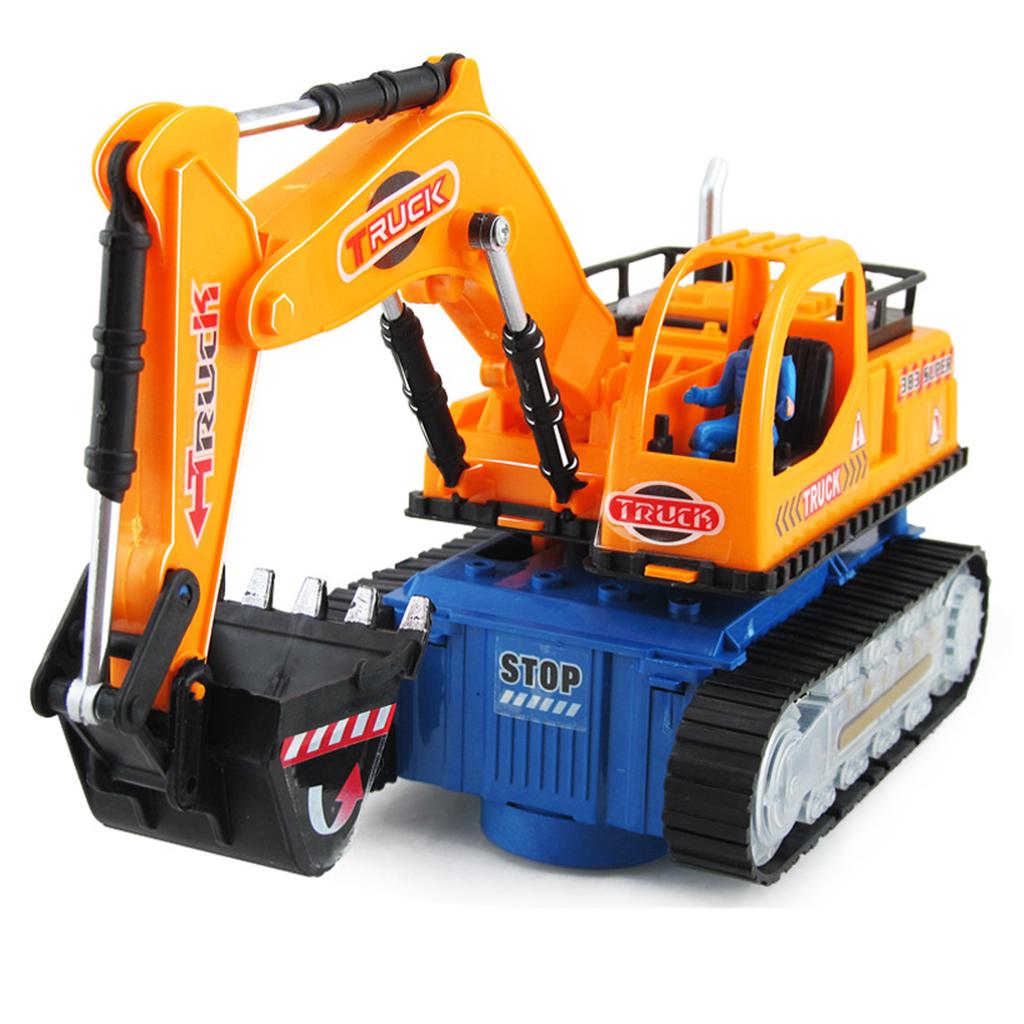 1:24 Scale Electrical Construction Car Vehicle Kids Toy Excavator Truck