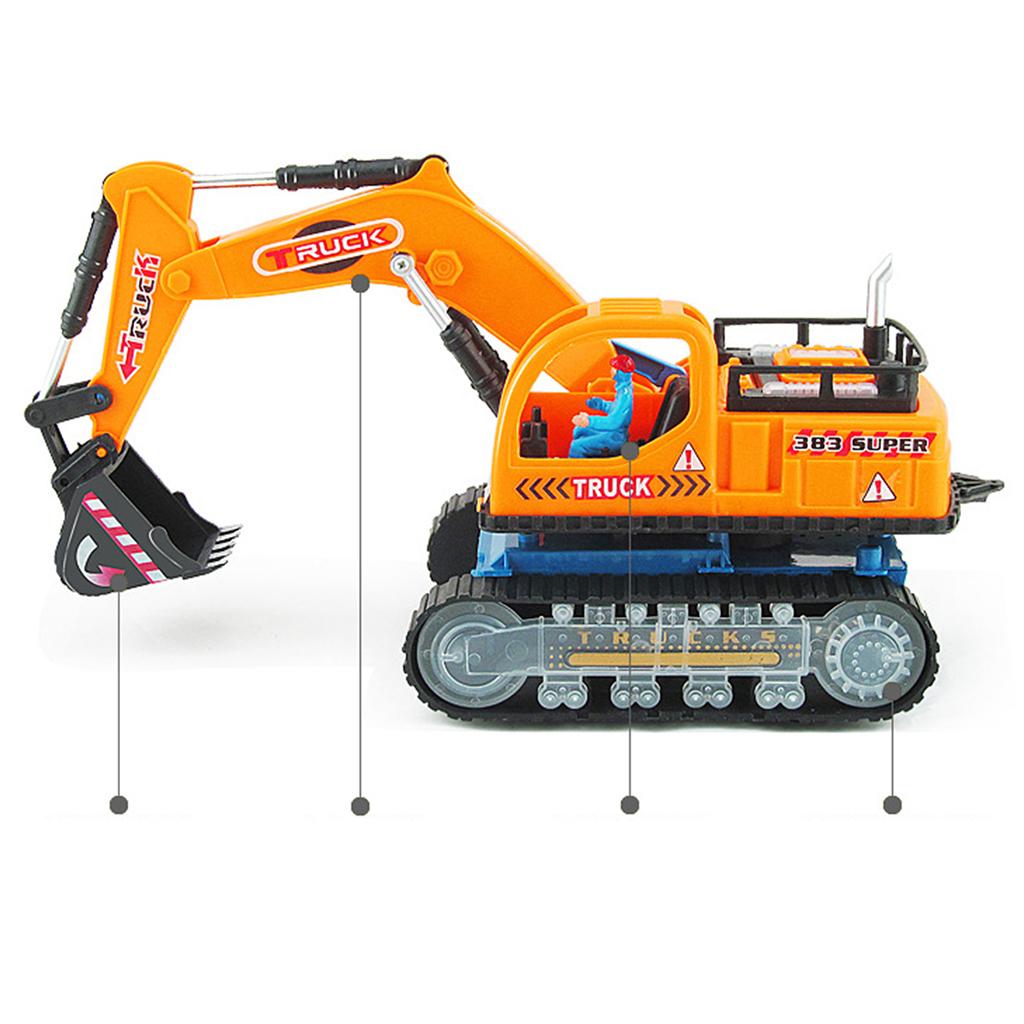 1:24 Scale Electrical Construction Car Vehicle Kids Toy Excavator Truck