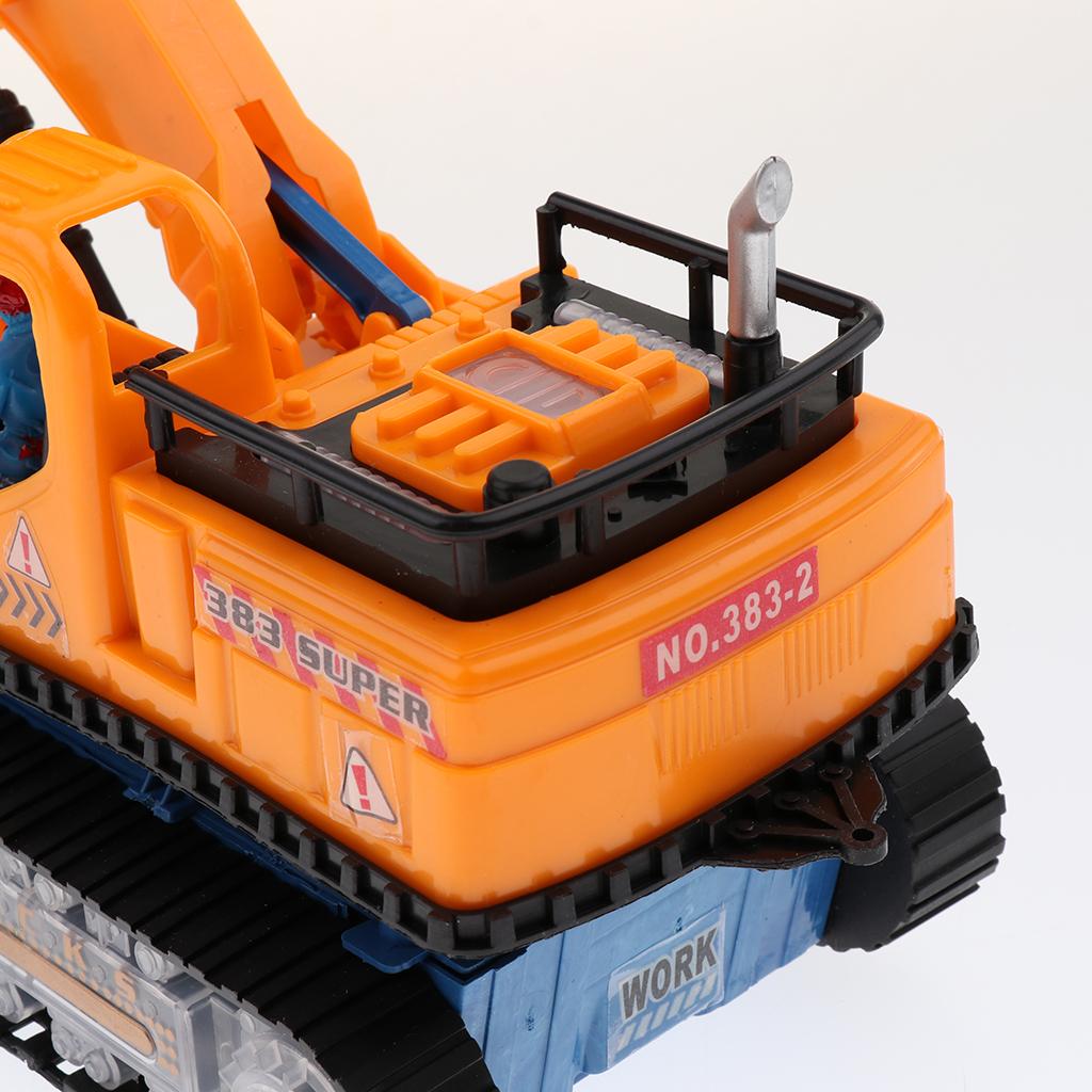 1:24 Scale Electrical Construction Car Vehicle Kids Toy Excavator Truck