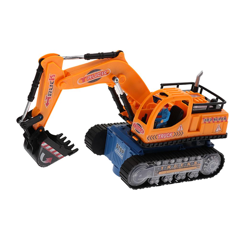 1:24 Scale Electrical Construction Car Vehicle Kids Toy Excavator Truck