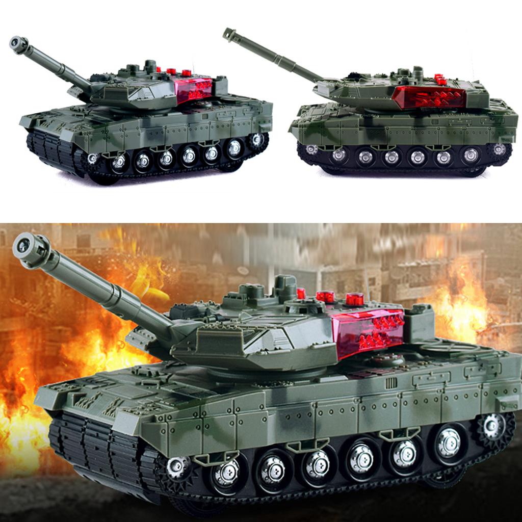 Remote Control RC Battle Army Tank Toys for Kids