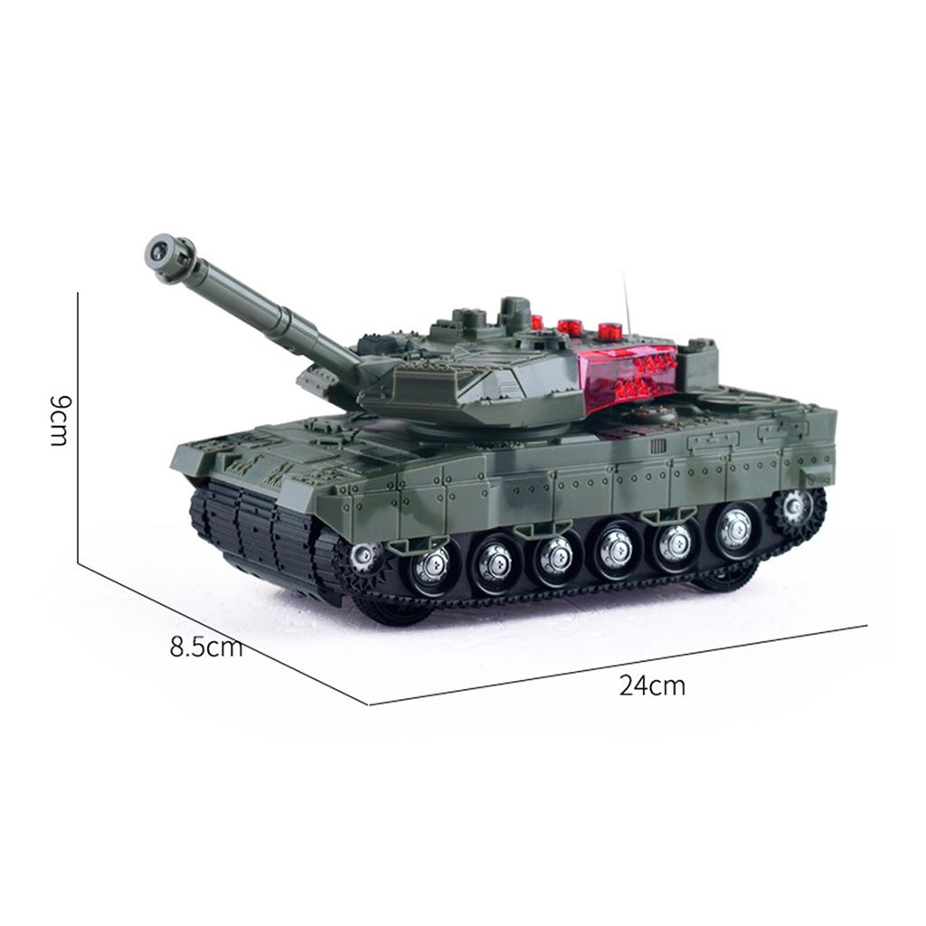 Remote Control RC Battle Army Tank Toys for Kids