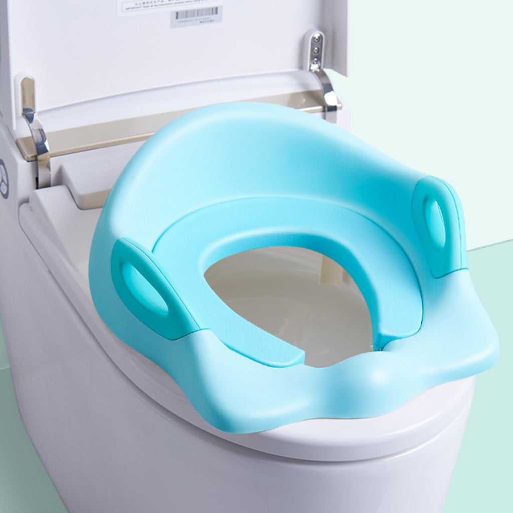 Children's Portable Potty Seat Baby Toilet Seat Cover  Blue