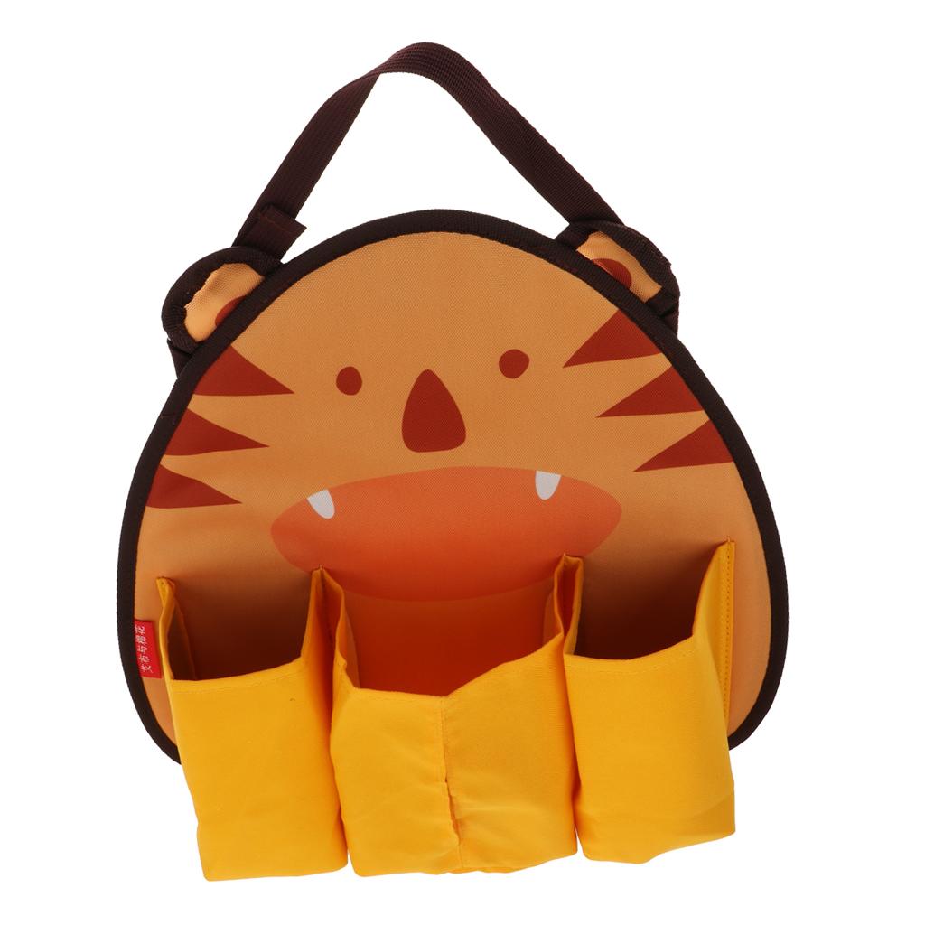  Children's Cartoon Car Storage Bag Animal Tissue Box  Tiger