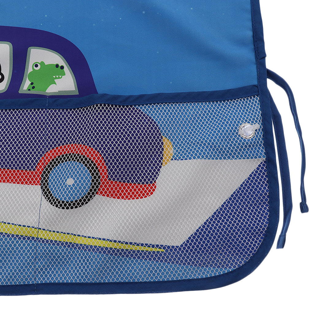 Multi-Function Storage Sunscreen Car Sunshade Curtain Style - 2