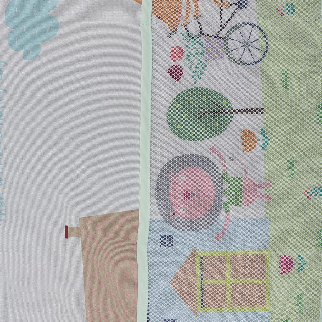 Multi-Function Storage Sunscreen Car Sunshade Curtain Style - 5